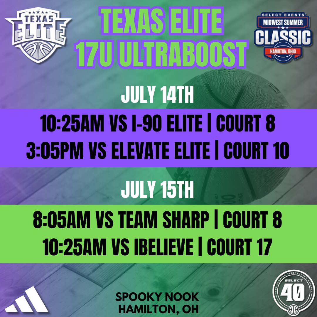 TXEUGUAA's tweet photo. Ohio, here we come! S40 session. Let's get it! @SelectEventsBB https://t.co/TnYIuuc2OO