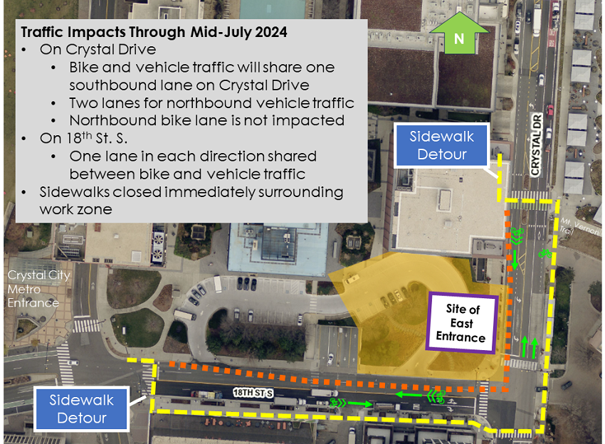 TODNewsHub's tweet photo. Near @amazon's HQ2, this vital project will improve connectivity and safety for commuters and emergency responders alike! 🚇 #CrystalCity #HQ2 #Arlington #MetroExpansion https://t.co/zbiDccns12