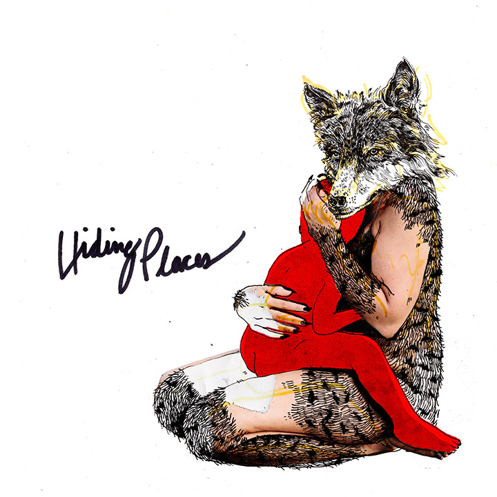 All the covers for billy woods and Kenny Segal's Hiding Places are so good