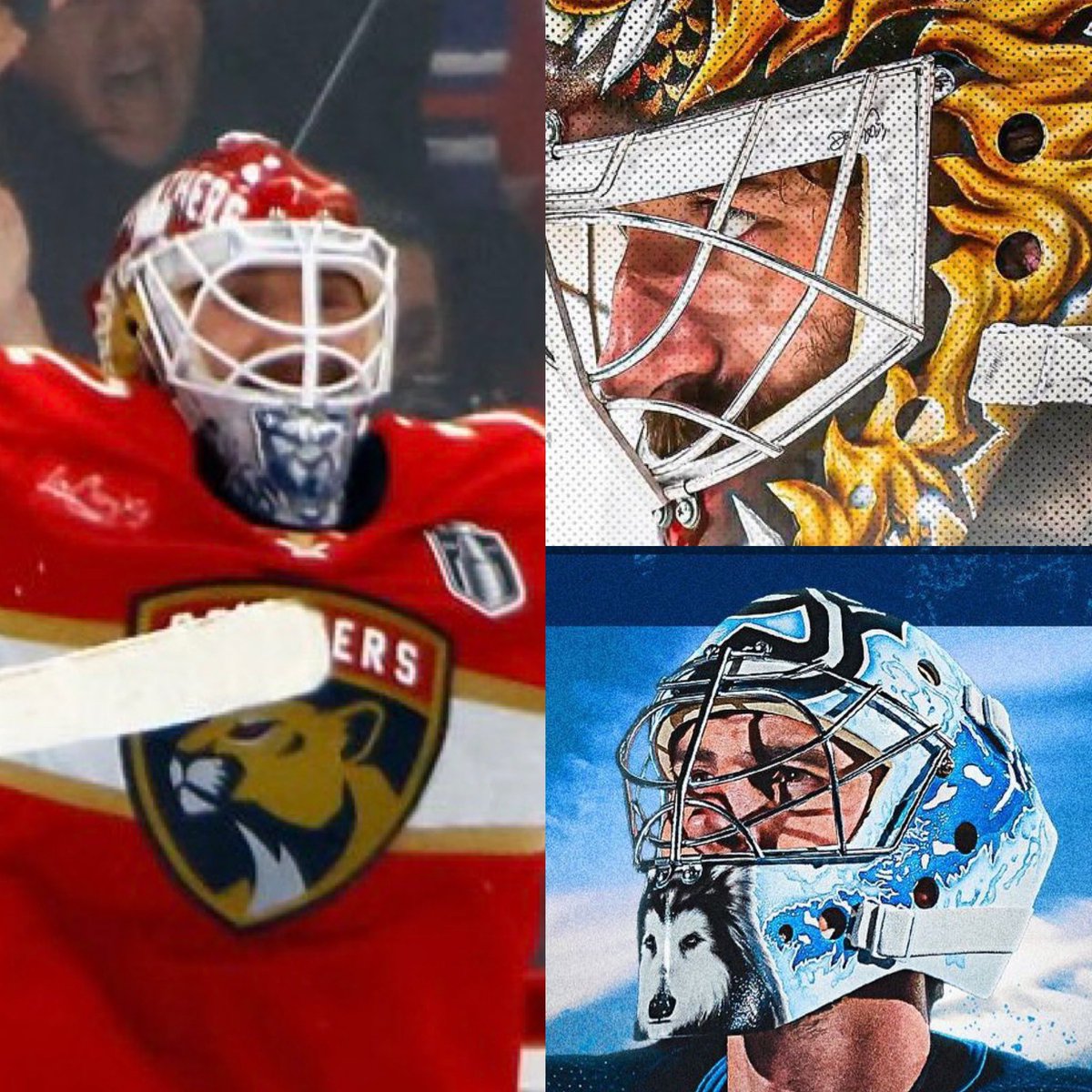Pros Choice (@goaliemask) on Twitter photo An amazing end of the season for members of the Pros Choice <a href="/VaughnHockey/">Vaughn Custom Sports</a> family
<a href="/NHL/">NHL</a> Stanley Cup Champion
<a href="/NHL/">NHL</a> Vezina Trophy Winner
<a href="/TheAHL/">American Hockey League</a> Calder Cup Champion
Paint by <a href="/daveartofficial/">David Gunnarsson</a>
Paint by <a href="/Eyecandyair/">EYECANDYAIR</a>
#goalie #goaliemasks #goaliemask #progoalie #progoaliemask #nhl An amazing end of the season for members of the Pros Choice <a href="/VaughnHockey/">Vaughn Custom Sports</a> family
<a href="/NHL/">NHL</a> Stanley Cup Champion
<a href="/NHL/">NHL</a> Vezina Trophy Winner
<a href="/TheAHL/">American Hockey League</a> Calder Cup Champion
Paint by <a href="/daveartofficial/">David Gunnarsson</a>
Paint by <a href="/Eyecandyair/">EYECANDYAIR</a>
#goalie #goaliemasks #goaliemask #progoalie #progoaliemask #nhl