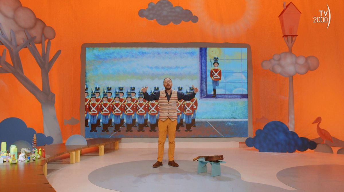 TV2000it's tweet image. 🔸A C’era Una Volta la #fiaba del soldatino di piombo, di #Andersen. Ce la racconta Mario Incudine.

Caro Gesù domani #20luglio ore 10.15 su #Tv2000 
📺 Canale 28
📡 157 Sky
📱 App #Play2000