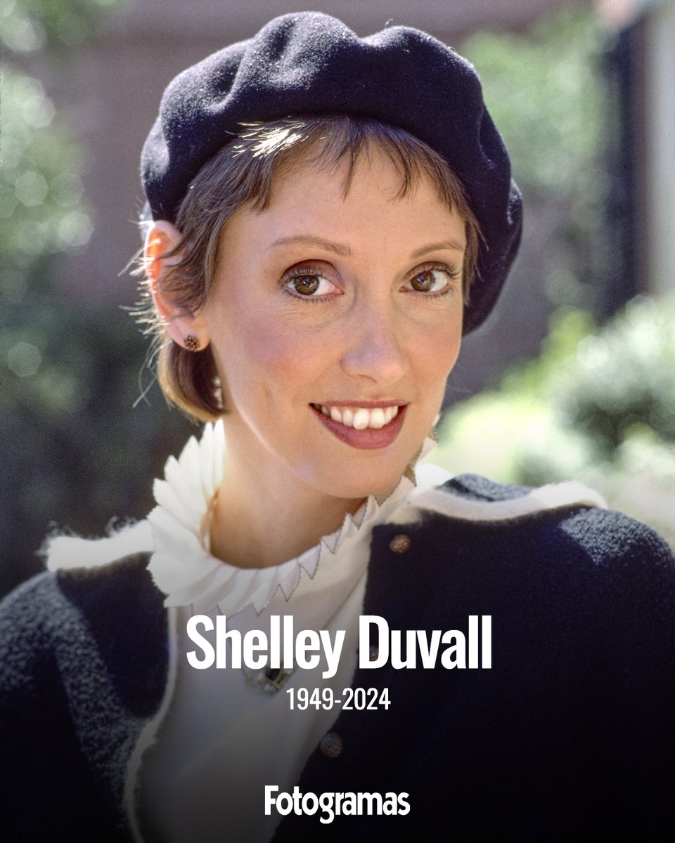 fotogramas_es's tweet photo. Ha fallecido a los 75 años Shelley Duvall, inmortalizada para siempre tras la puerta de 'El resplandor', de Stanley Kubrick 💔 Además, la actriz, que gozó de una gran popularidad en los años setenta y ochenta, ganó el premio a la mejor actriz de Cannes por 'Tres mujeres' y compartió cartel con el elenco de 'Annie Hall', de Woody Allen. D.E.P. 🌹✨#ShelleyDuvall #TheShining #ElResplandor