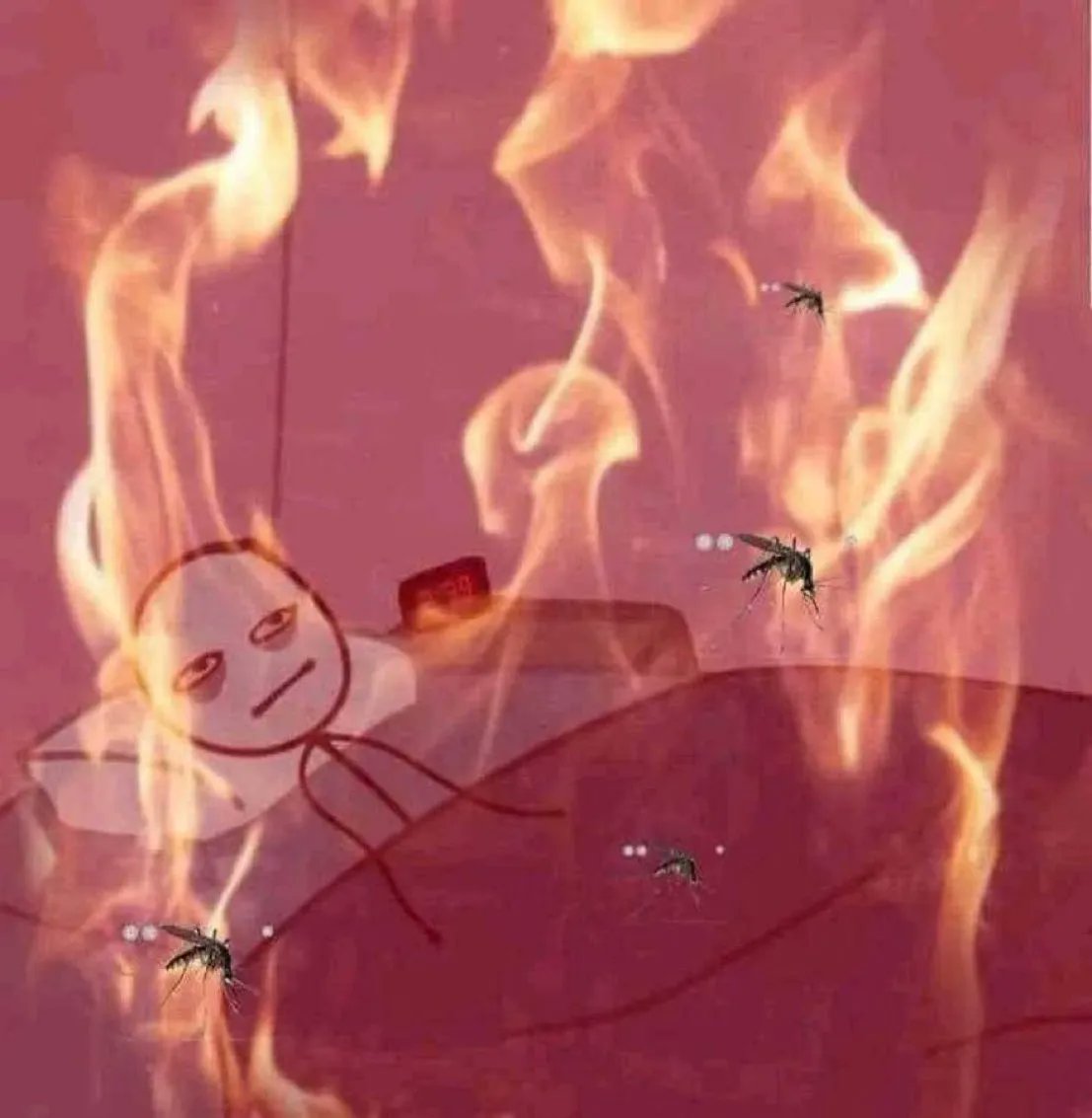 Ja: Dobrze, że są wakacje to się chociaż wyśpię.

Też ja w wakacje: