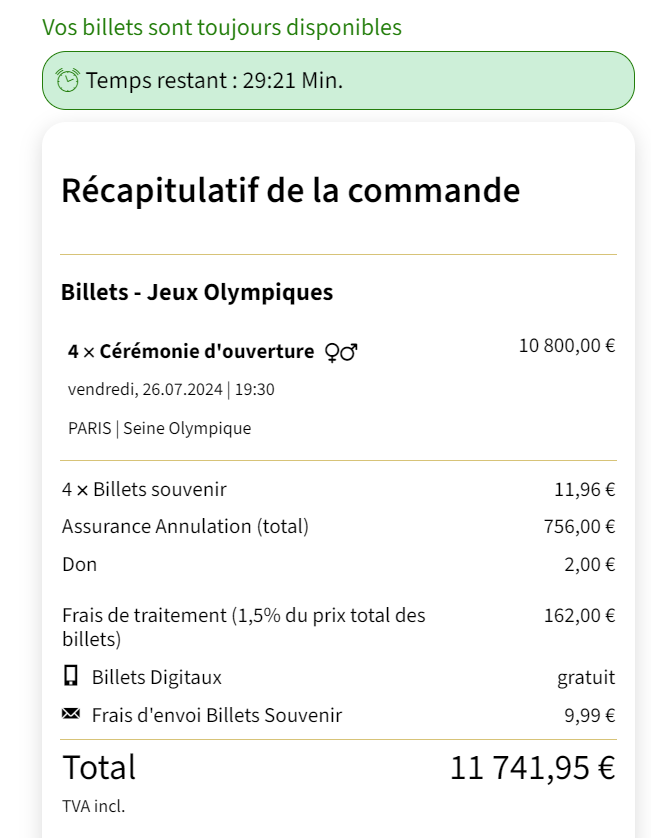 mtwit75's tweet photo. Il reste toujours, à 15 jours de la cérémonie d'ouverture des JO, des billets à vendre ⤵️ https://t.co/9vVz2iF6Wr