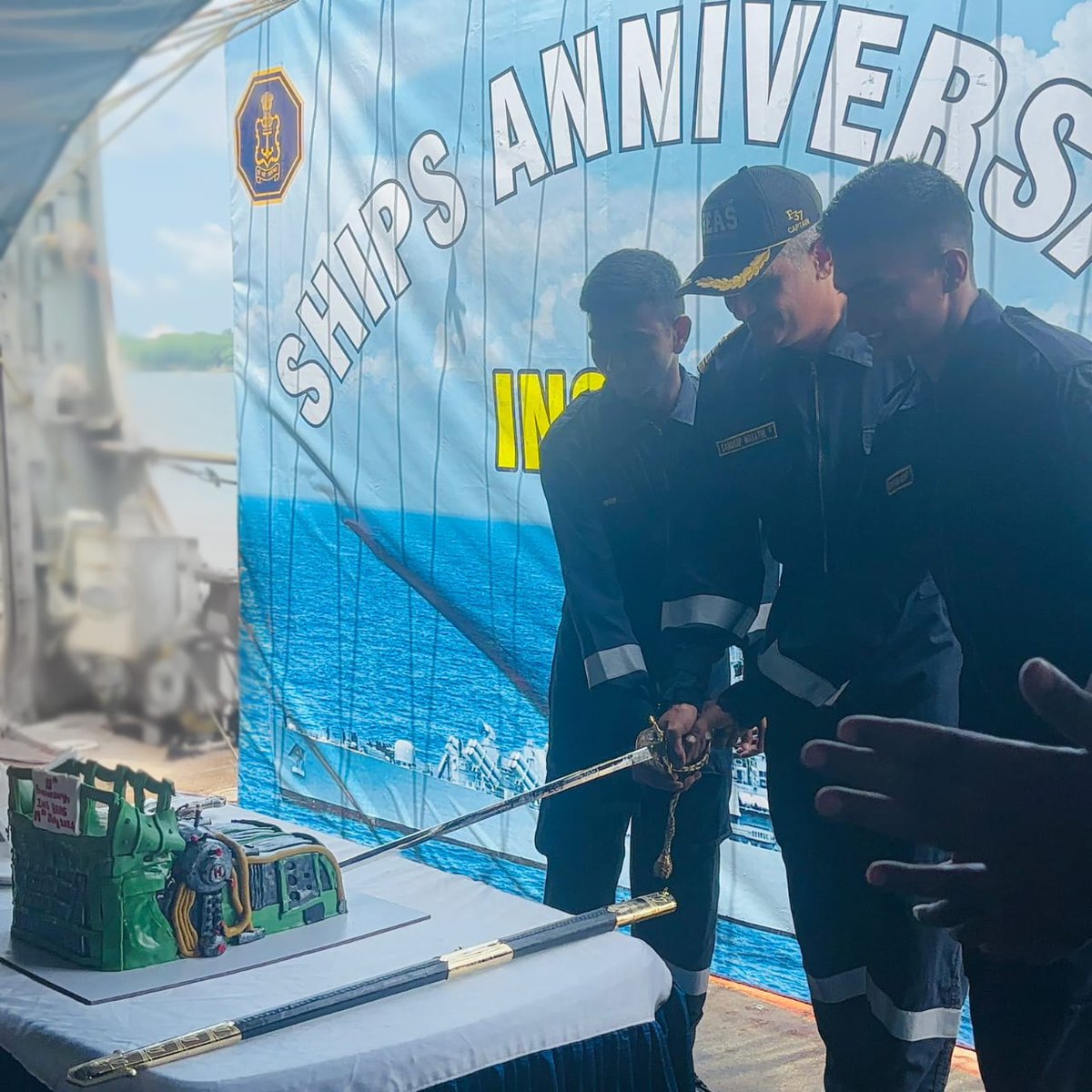 IN_WesternFleet's tweet image. #YodhamevVijayem

#INSBeas, Frontline Guided Missile Frigate of the #WesternFleet, celebrates 19 Glorious Years of dedicated service to the nation. To mark the special occasion outreach events were conducted.

@DefPROMumbai
@IN_WNC
@indiannavy