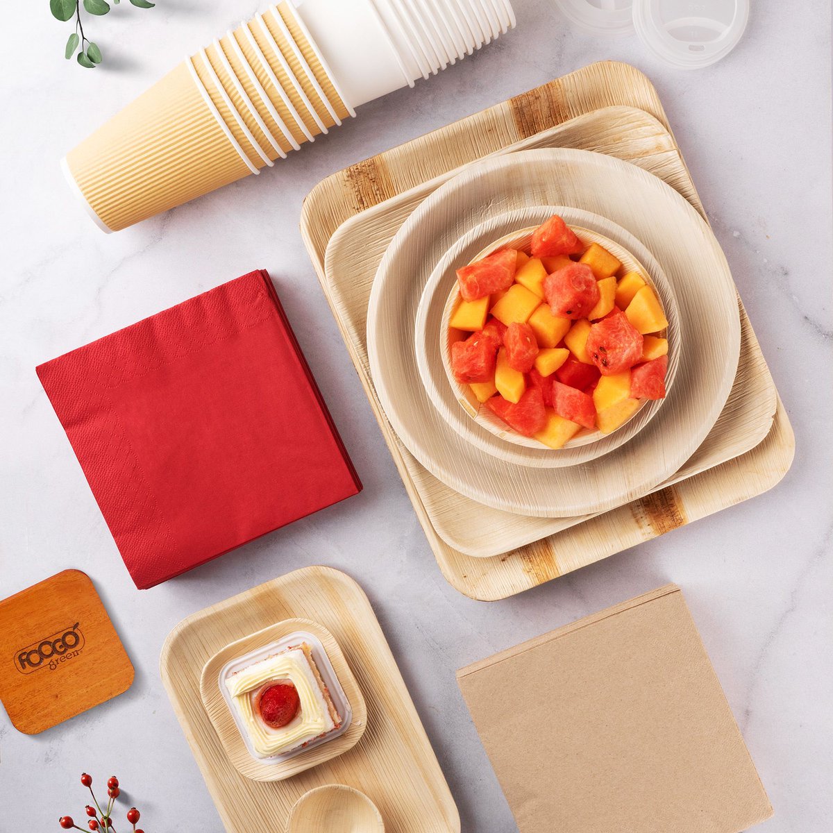 FoogoGreen's tweet photo. We offer a wide range of eco-friendly palm leaf plates that are biodegradable, compostable, and manufactured through sustainable methods. Shop now on our website ➡️ https://t.co/59ablIick7 https://t.co/PbclgKegwk