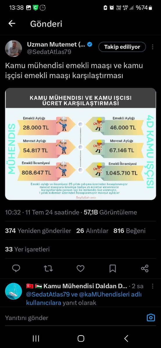 Kamu muhendisleri bu rezilligin bir an evvel duzeltilmesini bekliyor