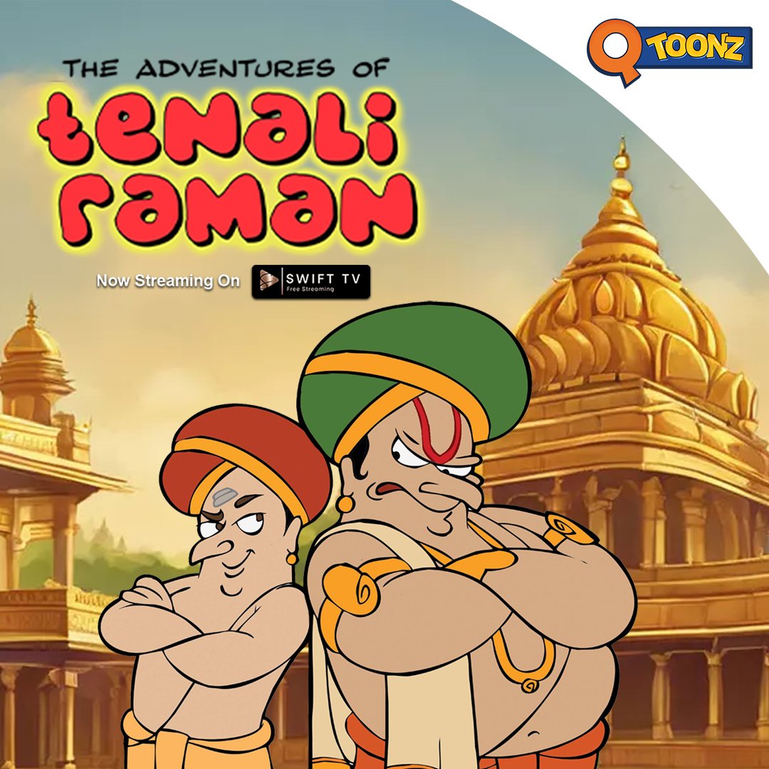 playswift_tv's tweet photo. Dive into the witty and clever world of Tenali Raman! Now streaming on Swift TV. Don't miss out! ๐ญ
.
.
.
.
.
.
.
.
.
#swifttv #freestreaming #bingeworthy #cartoon #tenali #tenaliraman #QGameX #funny https://t.co/9musWKI74y