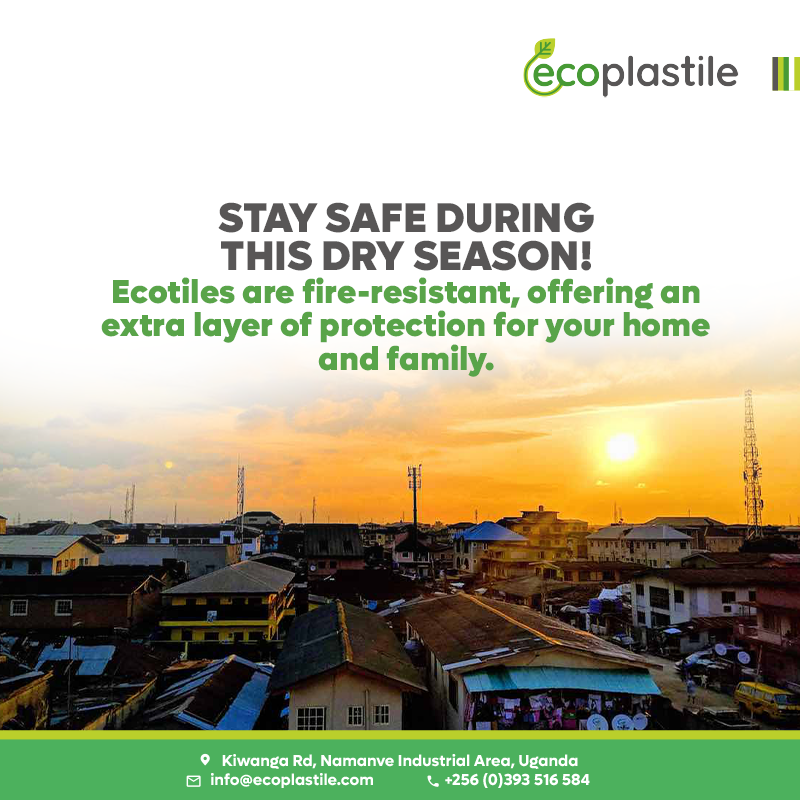 Redefining roofing standards! @Ecoplastile is committed to sustainable practices, offering roofing tiles made from plastic waste that align with your eco-conscious lifestyle. Contact us today on 0775796781 to learn more and schedule your installation. #Roofing #recycling