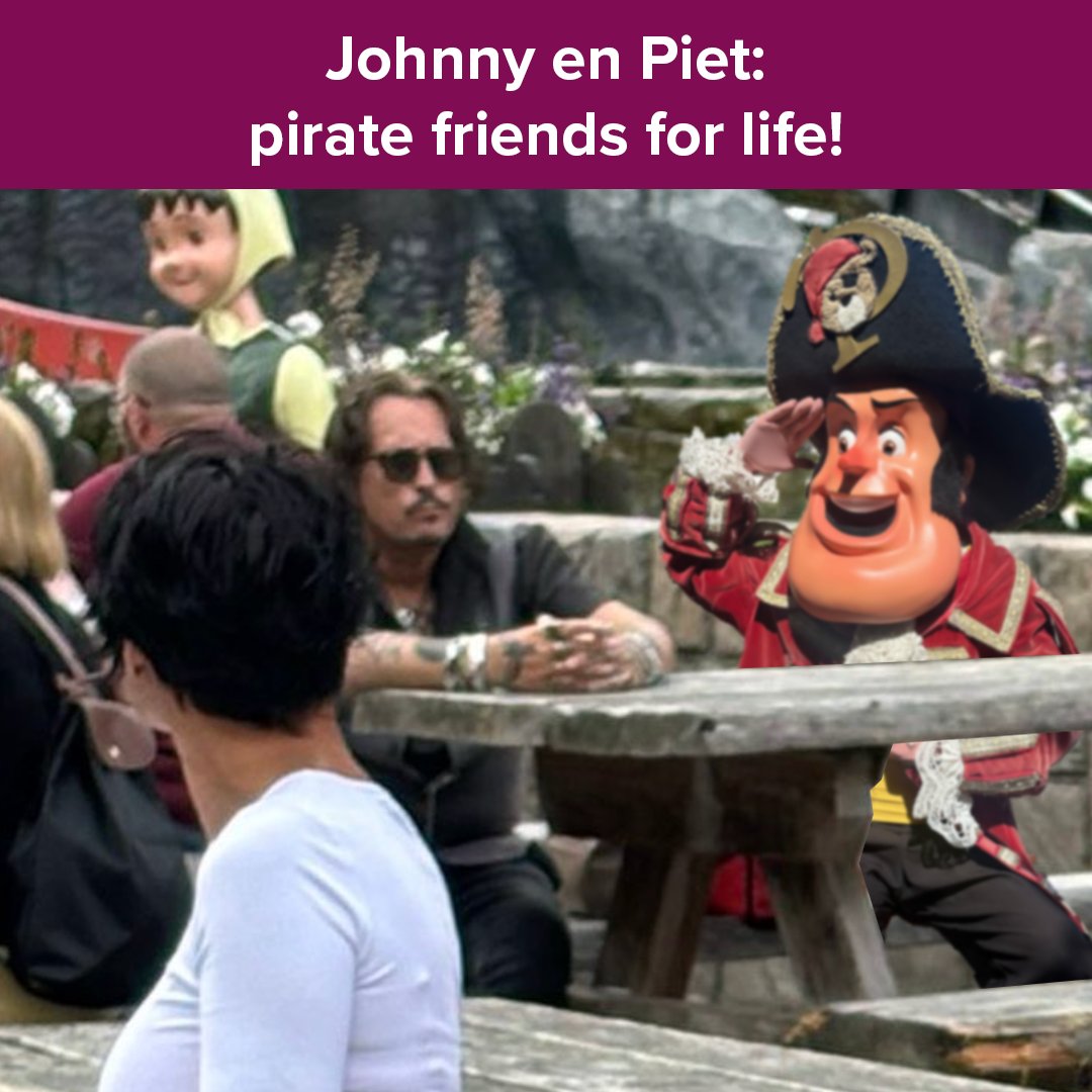 Johnny Depp in #Plopsaland De Panne? Dit was de echte reden van zijn bezoek!

#piratefriendsforlife #johnnydepp #pietpiraat #plopsa
