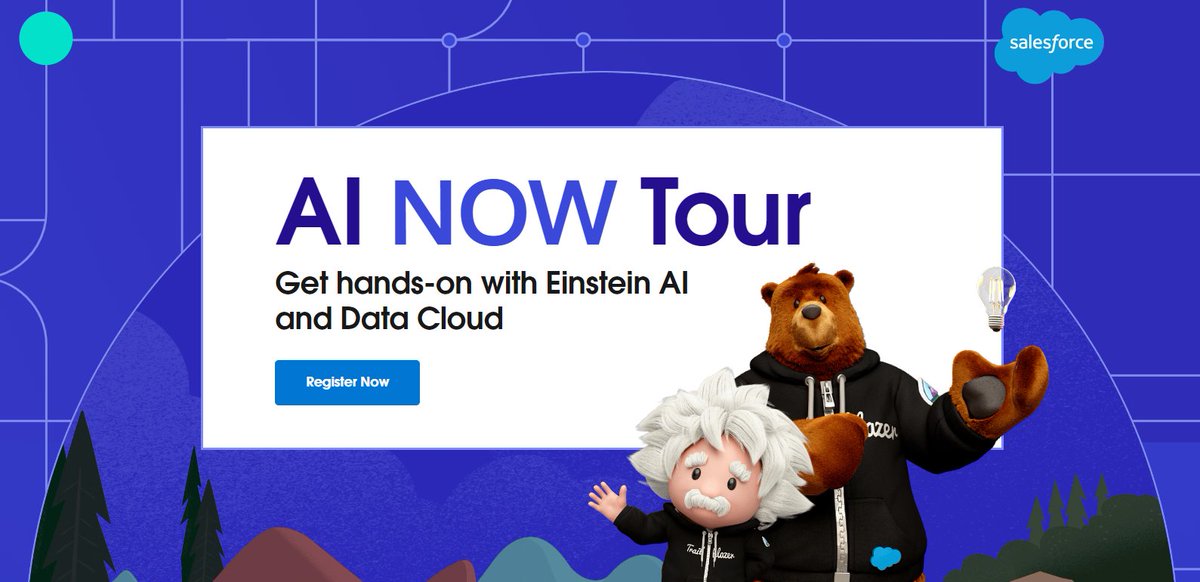 Bilquis Shaikh (@sbilquis27) on Twitter photo <a href="/salesforce/">Salesforce</a> AI Now Tour is coming to India this year at multiple cities including Mumbai!💙
📆Date: Aug 10th or 11th
🕗Time: 8am-5pm IST
🔷Type: In-person (at just Rs. 999/-)
📍Venue: Four Seasons Mumbai, 1/136, Worli, Mumbai, Maharashtra 400018
✔ RSVP - sforce.co/4cSx3ik <a href="/salesforce/">Salesforce</a> AI Now Tour is coming to India this year at multiple cities including Mumbai!💙
📆Date: Aug 10th or 11th
🕗Time: 8am-5pm IST
🔷Type: In-person (at just Rs. 999/-)
📍Venue: Four Seasons Mumbai, 1/136, Worli, Mumbai, Maharashtra 400018
✔ RSVP - sforce.co/4cSx3ik