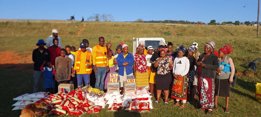 HFI1995's tweet photo. HF has been providing monthly #food rations packs for 200 families in #Eswatini sponsored by @HumanityFirstNL https://t.co/QCevDBkiGY