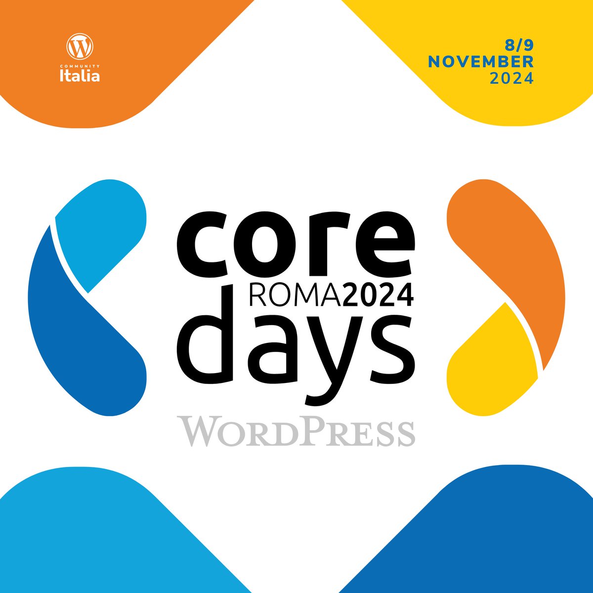 wp_ita's tweet image. 🇬🇧🇺🇸 Get ready for Core Days 2024! 🎉 On 8-9 Nov, join the #WordPressCommunity in Rome to explore the future of WordPress Core. Logo by @dogfacedboy features HTML entities &quot;&amp;lt;&quot; and &quot;&amp;gt;&quot;, symbolising creative coding. Expect inspiration, learning, and fun! 🖥️🌈 #CoreDays2024