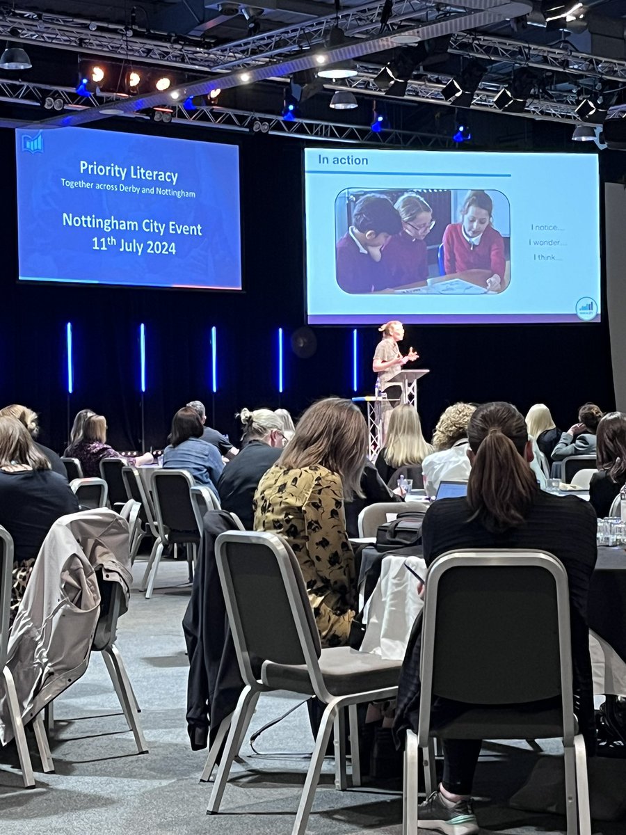 PriorityLit's tweet photo. We are delighted to see so many of you at todayβs PEIA conference for Priority Literacy and Attendance!
Huge thanks to @stottcrates and @thelitcoachuk for your keynotes π
#prioritynottingham #literacy https://t.co/UGXg7C55o2