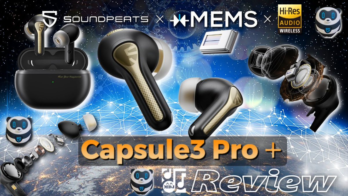 MdMakokey's tweet photo. モデル名の「+」はちょっと謙遜してない? 「SoundPeats Capsule3 Pro+」
https://t.co/5TWkqG1lFf
#SoundPeats #Capsule3Pro+ #TWS #Earbuds https://t.co/7Tc0IqVu7A