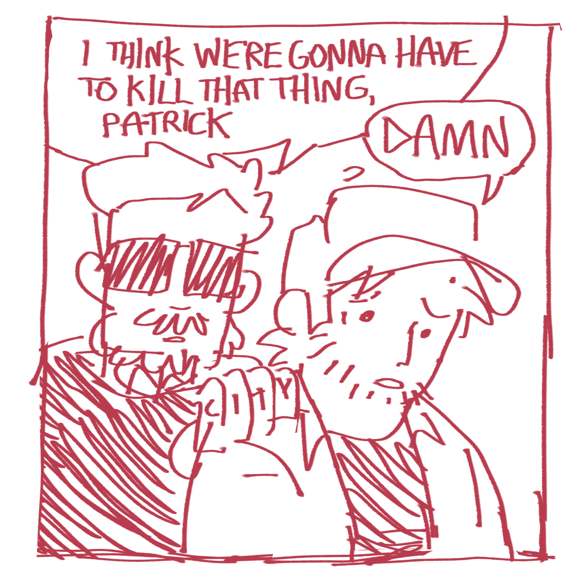 it's cold man