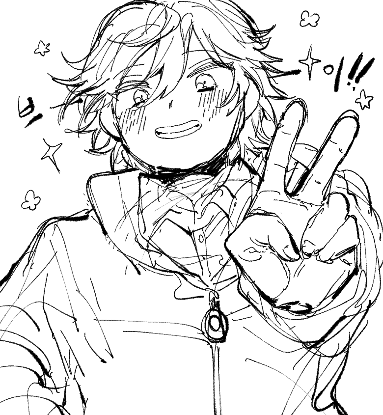 Hushew_PoT's tweet photo. シライシクン
再
３年前の絵もあって恥ずかしい 😣 💦 https://t.co/jTpX9wdvMa