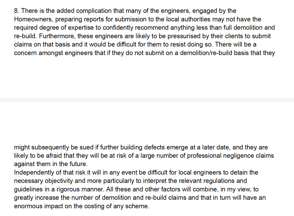 I'm sure the engineers from the defective block panel will be just delighted with the AG's comments questioning their "level of expertise". It actually takes a level of skill to pack so much arrogance, smugness and pomposity into one letter....