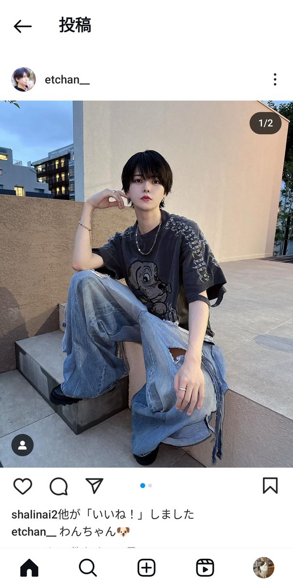 ramune_XD's tweet photo. このガルフィーのTシャツ推しメンとたまたまお揃いだった運命👍 https://t.co/vxLYx9QDkG
