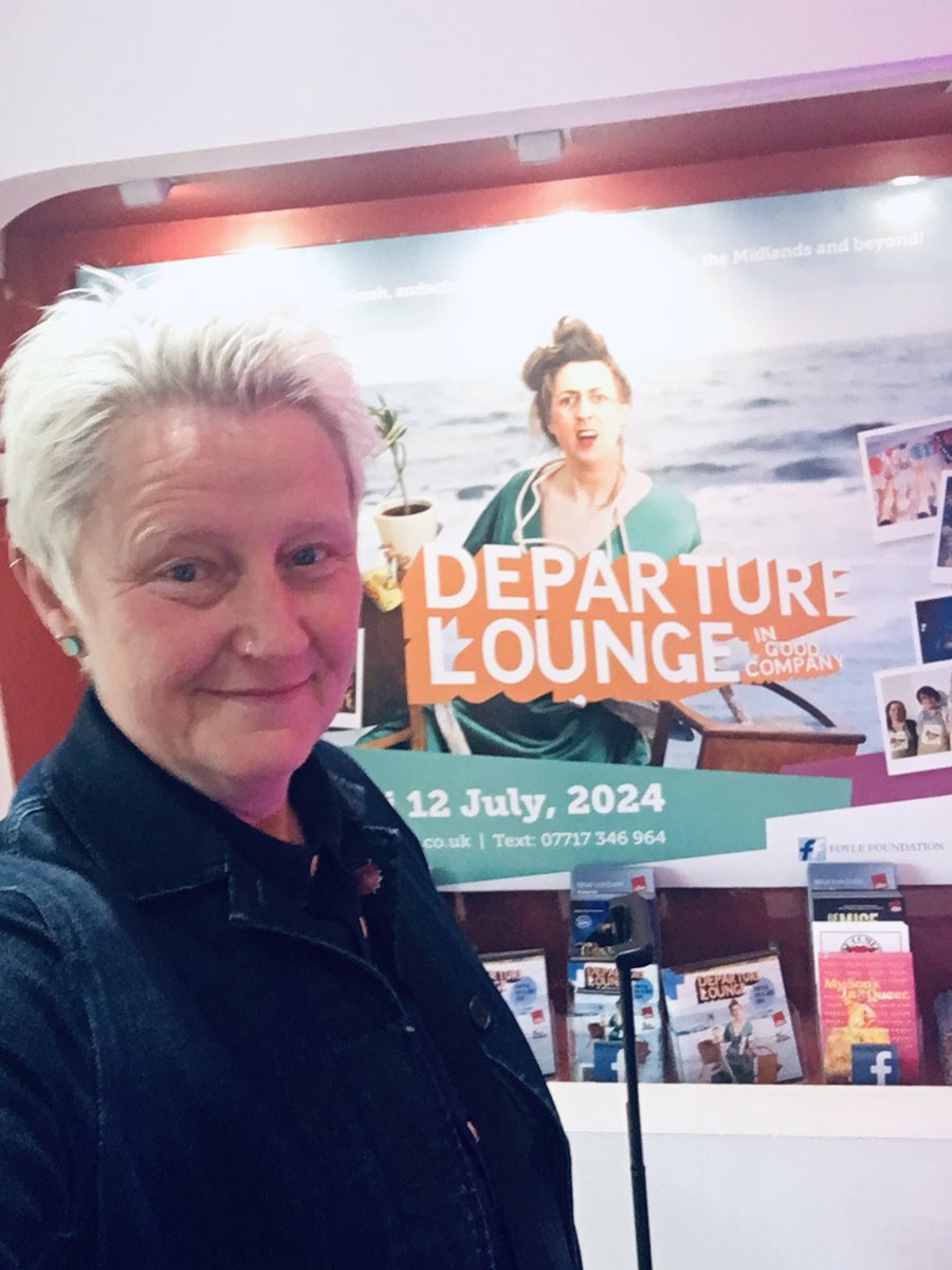I’ve arrived at #DepartureLounge24 <a href="/derbytheatre/">Derby Theatre</a> <a href="/igcmidlands/">In Good Company</a> for two days of theatre, workshops and meeting interesting people. Chuffed to have two shows on the programme from <a href="/alteredskincic/">Altered Skin</a> and <a href="/natsbellino/">Natalie Bellingham</a>