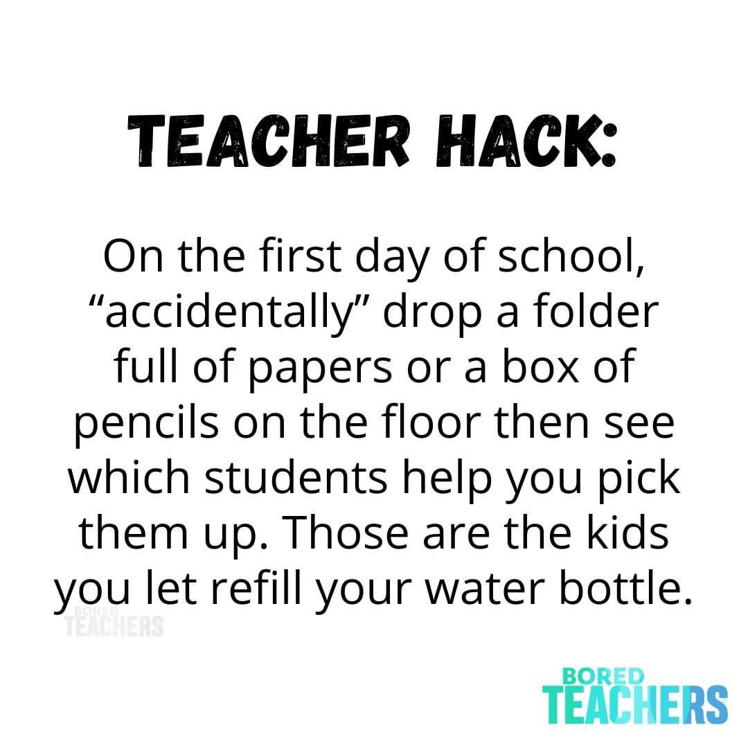 Bored_Teachers's tweet photo. Teacher tip... https://t.co/syONVIRPgv