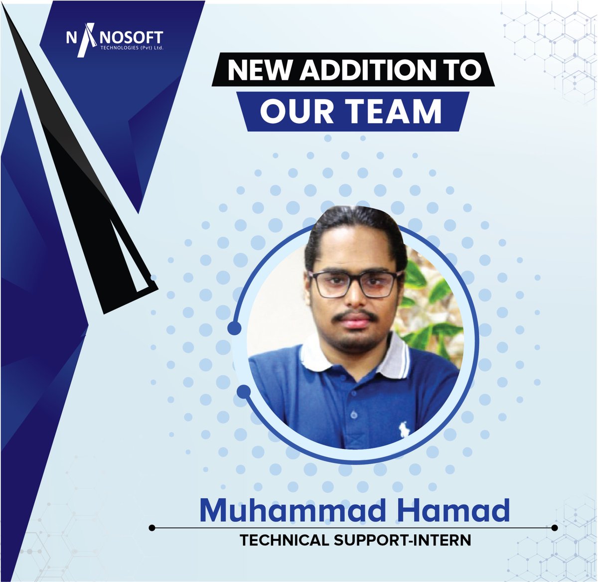 Nanosofttek's tweet photo. Growing Our Team!

We're excited to introduce our new team members. Their unique skills and fresh perspectives will drive us toward even greater success. We look forward to working with them!

Welcome aboard!

#NST #TeamExpansion #WelcomeToTheFamily #NewTalents #FreshPerspectives https://t.co/lyPYqyVmuz