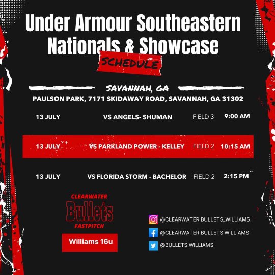 Clearwater Bullets Williams (@bulletswilliams) on Twitter photo 