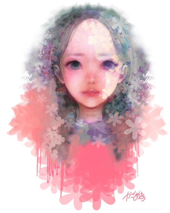 昔の似顔絵とかの仕事やってた時に描いた営業用の絵 