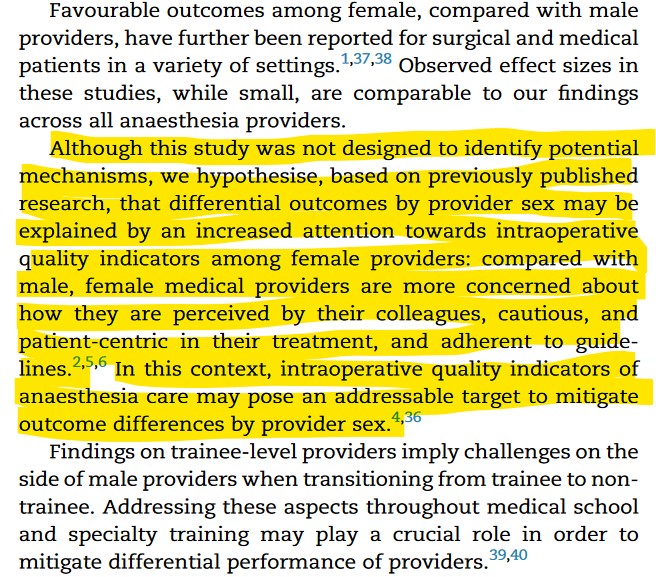 ross1ross's tweet photo. @doctimcook @katy_skier @dariovonwedel @MatthiasEikerm1 @maxsebschaefer @BIDMCAnesthesia @BJAJournals Fascinating article. This paper will engender further research to explore these issues I'm sure. What is the best way to address this issue if it is confirmed? Is there a role for education and targeted workshops for male anaesthetists? https://t.co/ka9XtGu2av