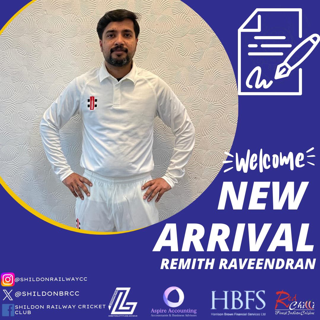 🚨🚨 TRANSFER NEWS 🚨🚨

We’re thrilled to announce we’ve secured two new signings as Remith Raveendran and Laan Sugathan join the club. The duo arrive from Etherley CC and will be available for selection for this weekends fixtures. 

#UpTheBR #Cricket #Shildon