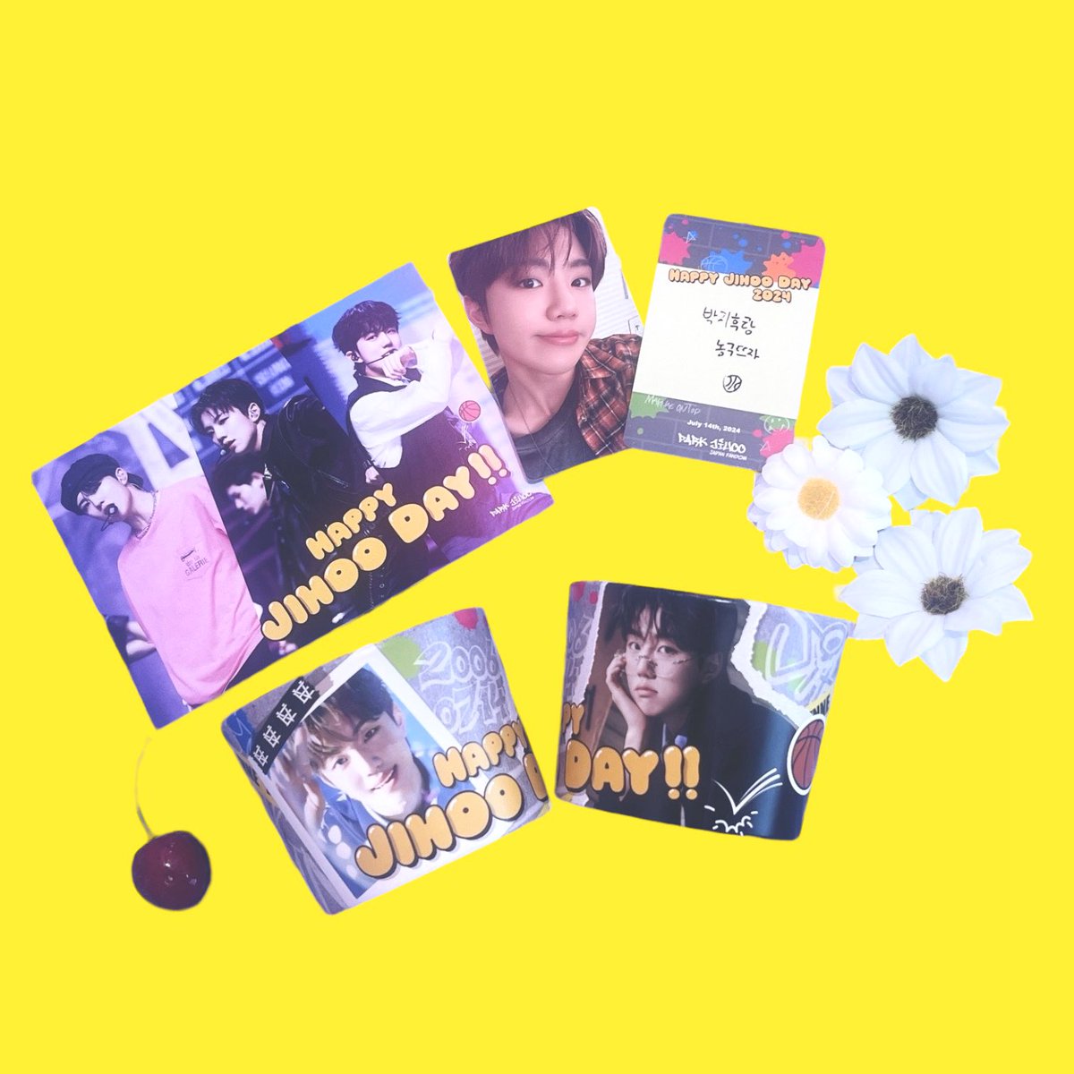 yolumlovesyou's tweet photo. #EVNNE #ジフ さん7/12〜
@parkjihoo_jpnfd 様
💛カップ➕フォトカード
🏀ケーキ 
💛ケーキ セット特典ポストカード
#이븐 #박지후 
#PARKJIHOO #パクジフ 
#JIHOO #ジフ
#Happy_JIHOO_Day
#Happy_JIHOO_Day2024 https://t.co/KbSDILzrER