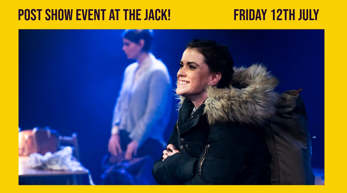 BrocJackTheatre's tweet photo. Join us tomorrow for 'Sparks' second postshow event. 
@UpperHandtc will be joined by director Julia Stubbs &amp; special guest Laura Fitzpatrick to talk about running a female-led theatre company. 
This is open to all who attended that evening’s performance. 
https://t.co/dQZsfoB4n8 https://t.co/v7Km6zcL5f