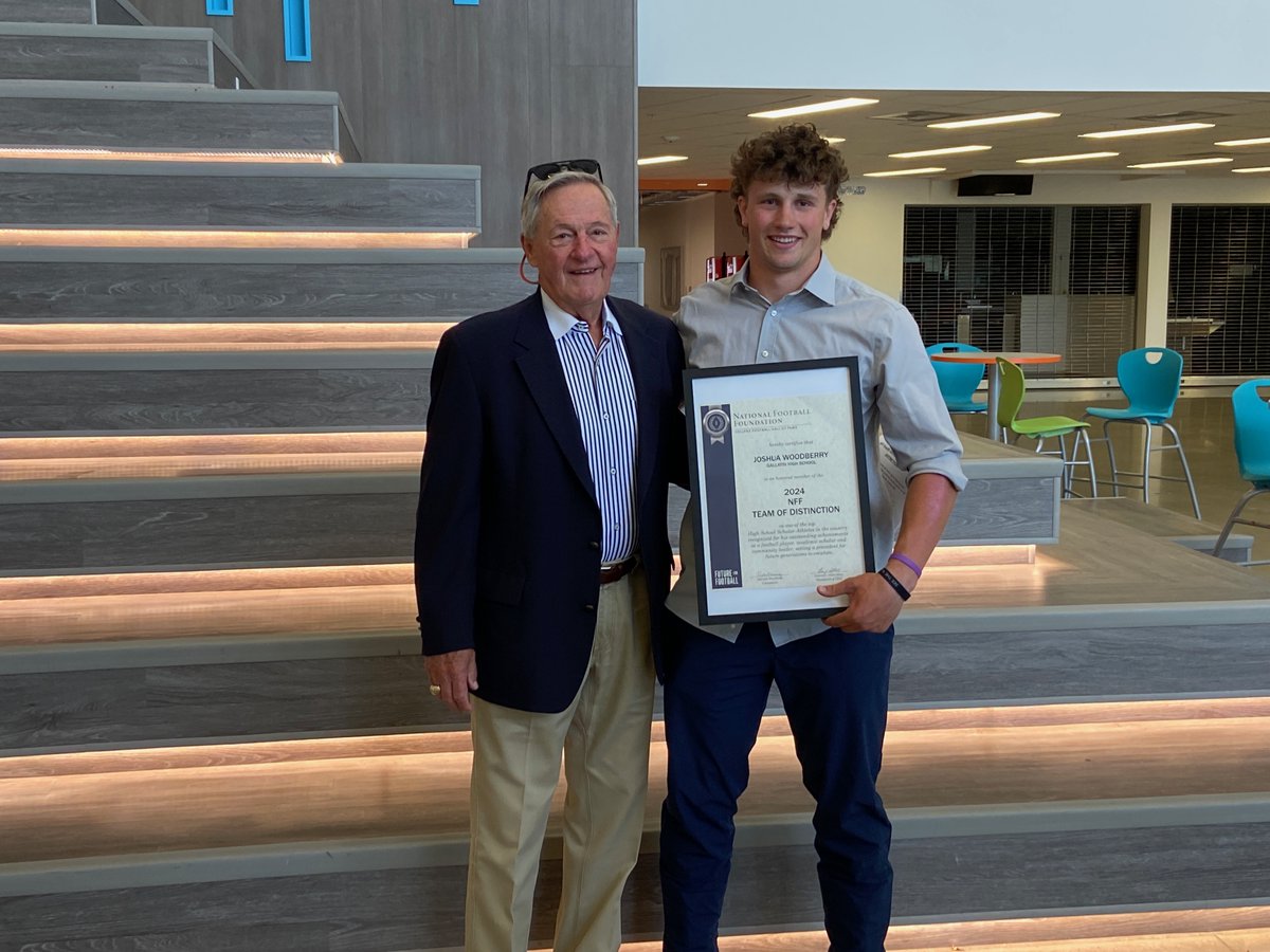 Congratulations to current <a href="/MSUBobcats_FB/">Montana State Football</a> LB Josh Woodberry on being selected the the National Football Foundations Team of Distinction. 1st Montana player to ever receive the award. Big time honor for a special young man. 🏈🇺🇸#Family