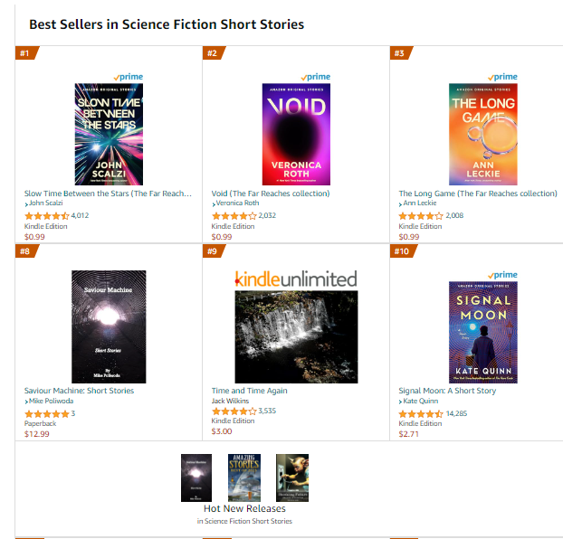 WOW! My new book of short stories, Saviour Machine, is #8 on the Amazon bestseller list! Let's make it #1!
#WritingCommmunity #shortstories 🙏♥️

amazon.ca/Saviour-Machin…