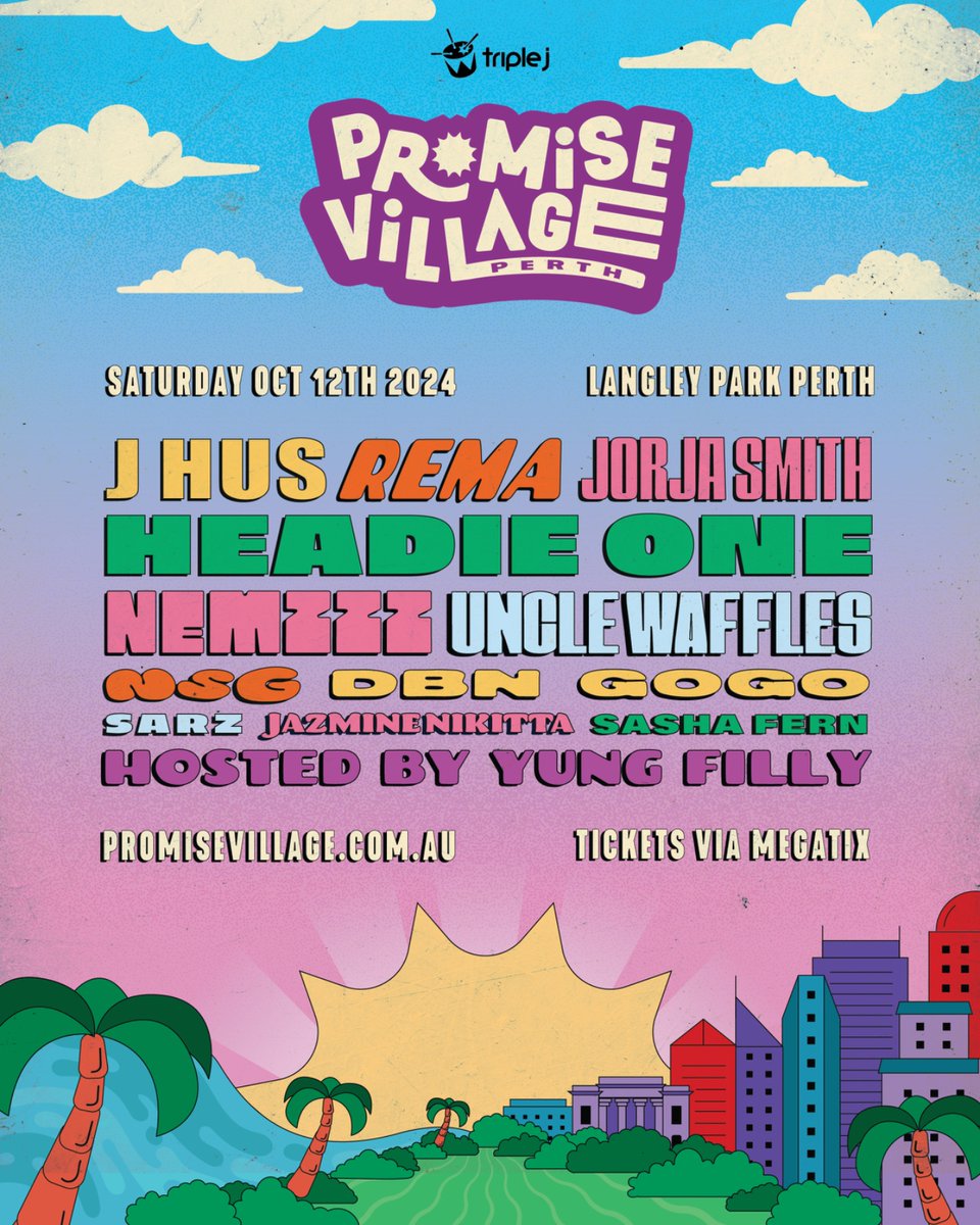 JorjaSmith's tweet image. Australia! 🇦🇺 Jorja will be performing at📍 Promiseland Village Festival on 12th October! 

Tickets available 15th July, pre sale live 12th July!🔗 promisevillage.com.au

Jorja will also be playing at @promiselandaus Sat 5th October!
Grab your tickets 🔗 shorturl.at/Ysek9