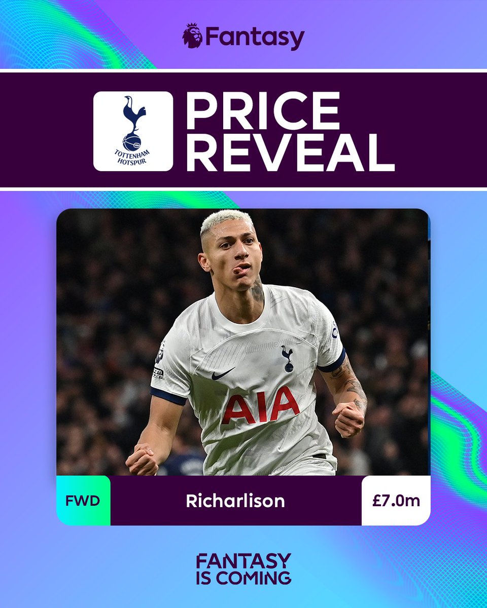 OfficialFPL's tweet photo. Midfielders last season, forwards in 2024/25 🔄

Kai Havertz rises in price and Richarlison remains the same 🤝

#FPL https://t.co/dpzcMB9Hw9