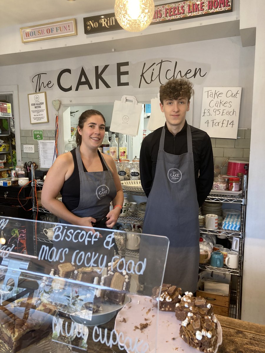 SaddleSchCareer's tweet photo. Day 4. Students really getting involved in the day-to-day jobs whilst on placement. Lovely to see Lucas today. @saddleworth_sch @PositiveSteps #amazingcakes https://t.co/5oz9EZNZOm