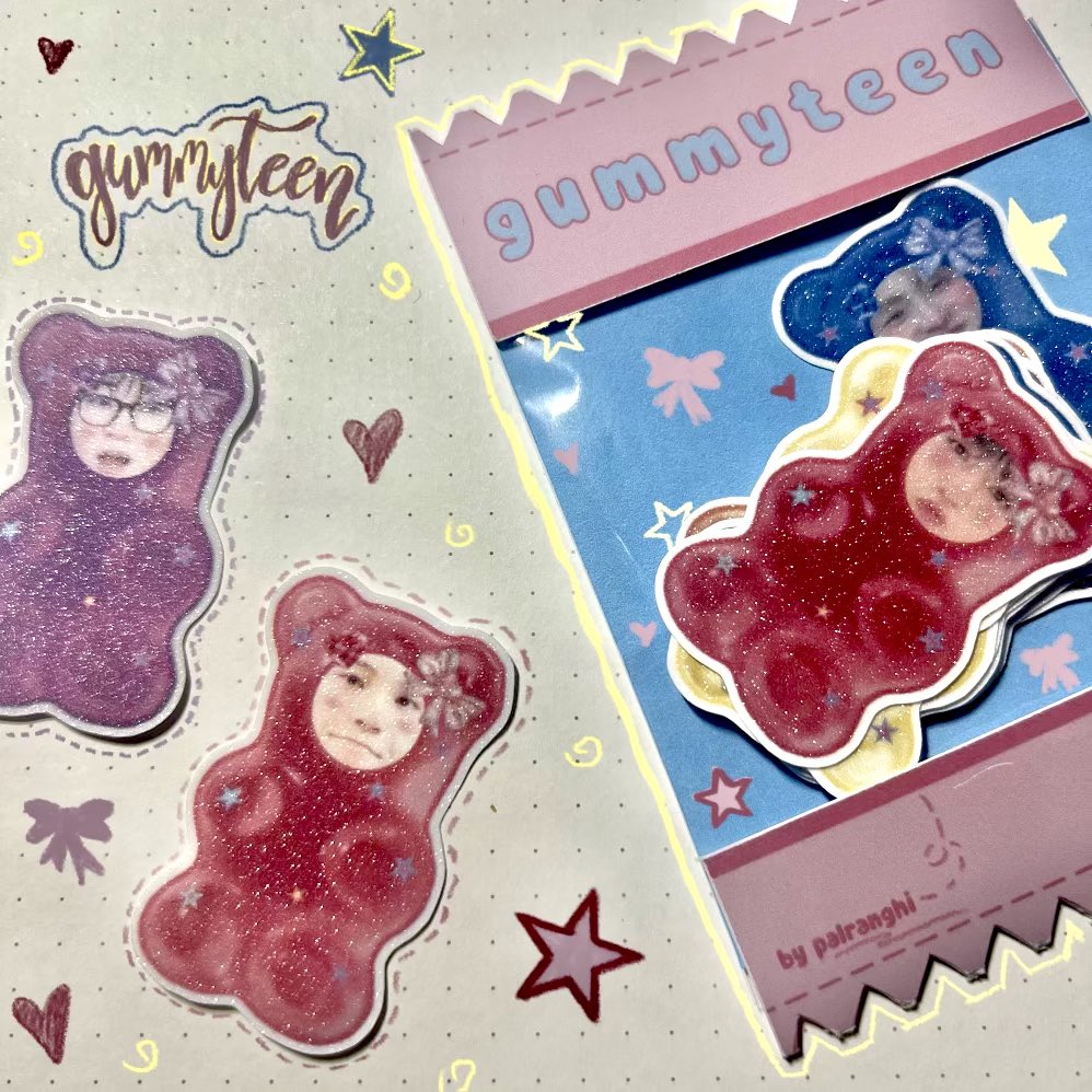 palranghi's tweet photo. wts lfb ic #ackkive
gummyteen keychains & sticker sets!
keychain - 80 ea, ot13 950 + pf
ot13 sticker set - 90 + pf
dop once onhand!
PO until 8.08
forms in replies
# keychain seventeen svt ph bns wts wtb lfs lfb acrylic custom artph sticker set 17 is the best right here https://t.co/9OrwICH6a3