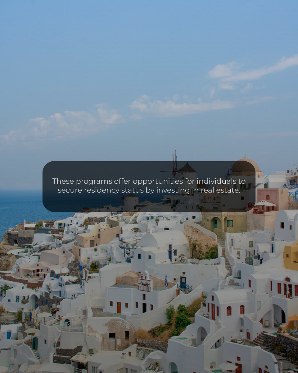 millennials_wm's tweet image. Property investment presents a viable pathway to residency in select EU countries for individuals seeking to establish a foothold in Europe. 

🔹youtube.com/channel/UC5fni…
🔹millennialswithmoney.com 

 #creditcoach #paymentsolutions #tradelines