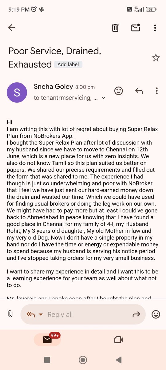 SnehaGoley's tweet photo. @NoBrokerCare @nobrok https://t.co/kl0CI3ZEL0