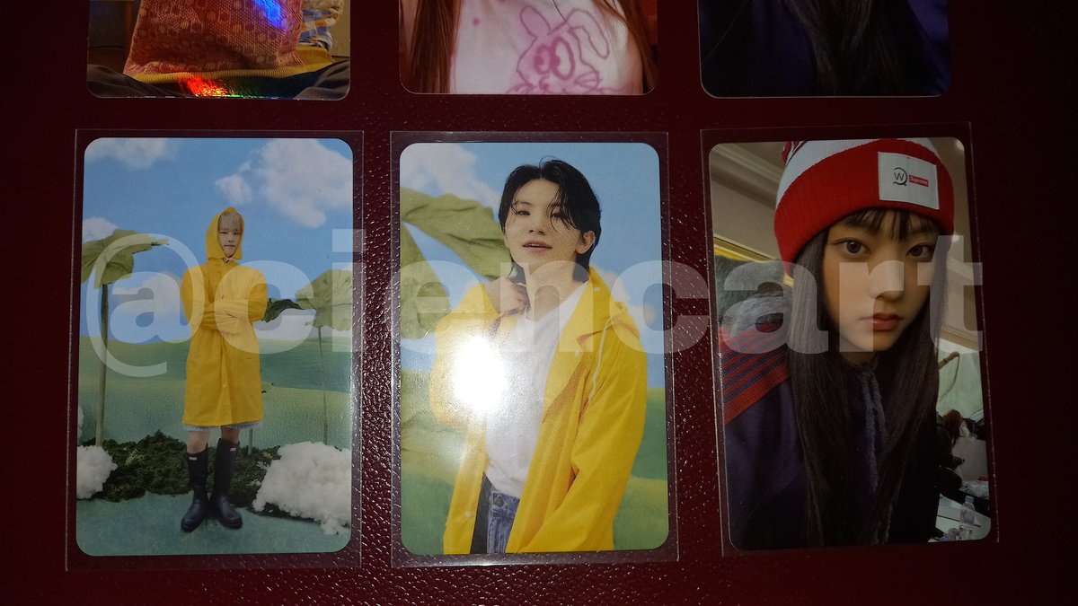 ciencart's tweet photo. WTS LFB enhypen new jeans seventeen pc

- 100 pesos ea + free unsealed album if take all
- 550 pesos if take all with free unsealed album (prio)
- rfs: need funds for my tuition 
- dm me for the condition https://t.co/5OV5dUUKp5