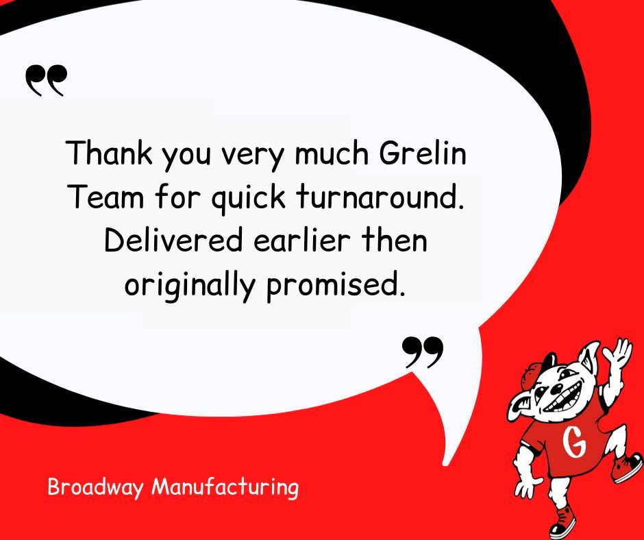 GrelinPromo's tweet photo. It's Testimonial Thursday!

This is what our clients are saying!
Thank you for trusting Grelin Apparel Graphics!

#TestimonialThursday
#grelinapparelgraphics https://t.co/N0mpklATG8