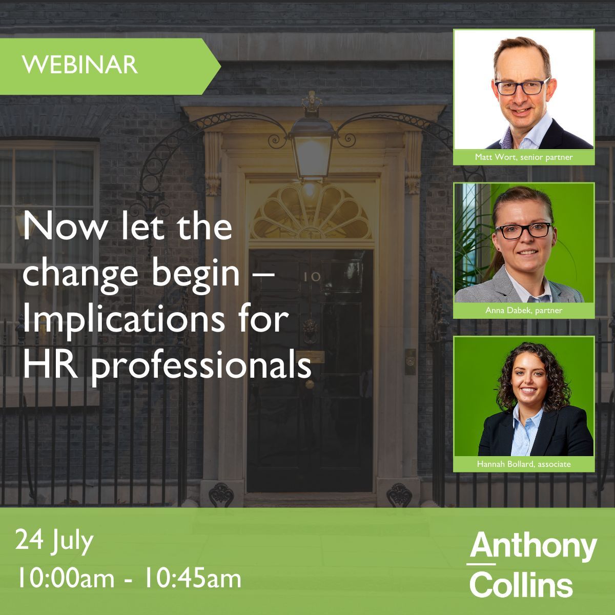 As the new Labour government prepares to make changes, Matthew Wort, Anna Dabek and Hannah Bollard examine some of the implications for #HR professionals.

Book now: buff.ly/4eZmbkt

#GeneralElection #EmploymentLaw