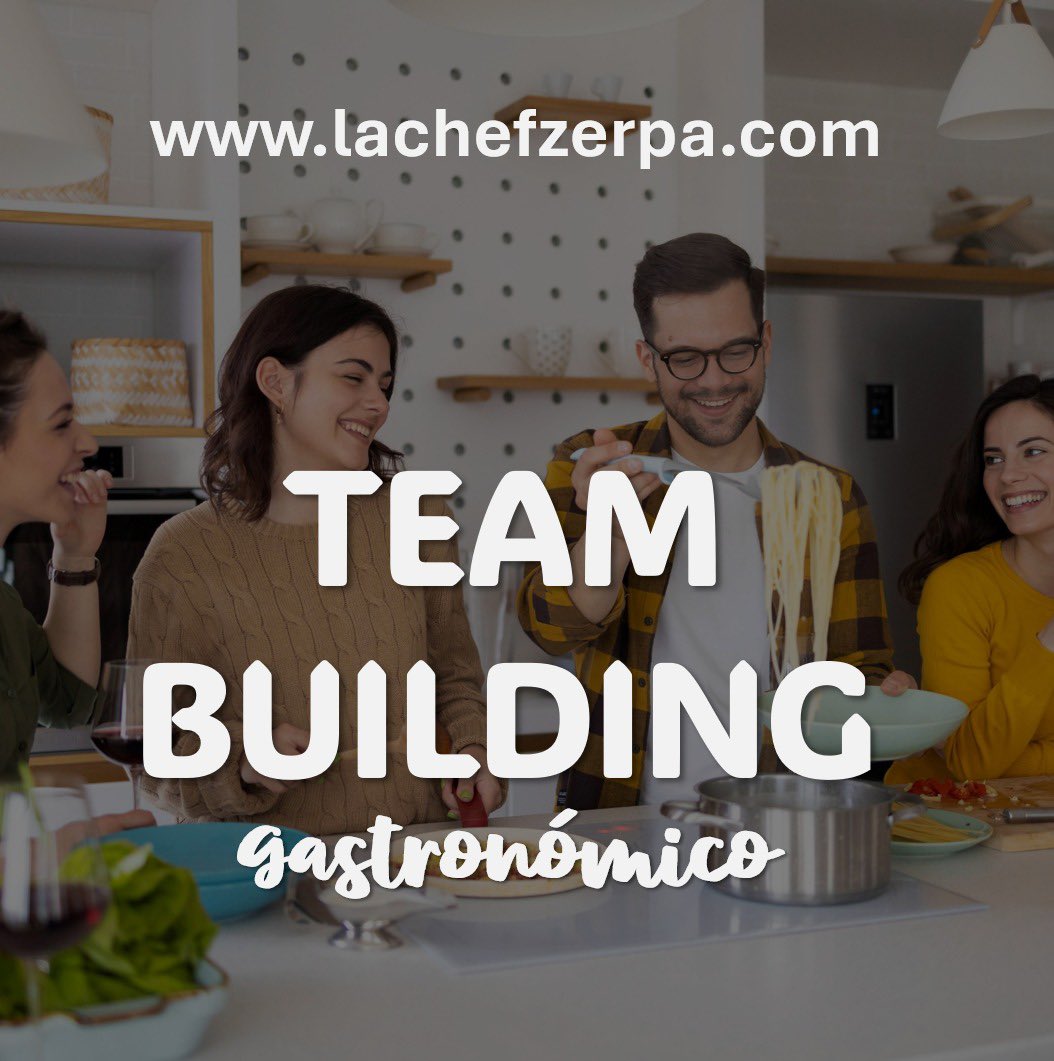 Lo que tú equipo de trabajo necesita! Una actividad de integración  donde la gastronomía es el vehículo de comunicaciones. Contáctanos en lachefzerpa.com para más detalles y asesoría
