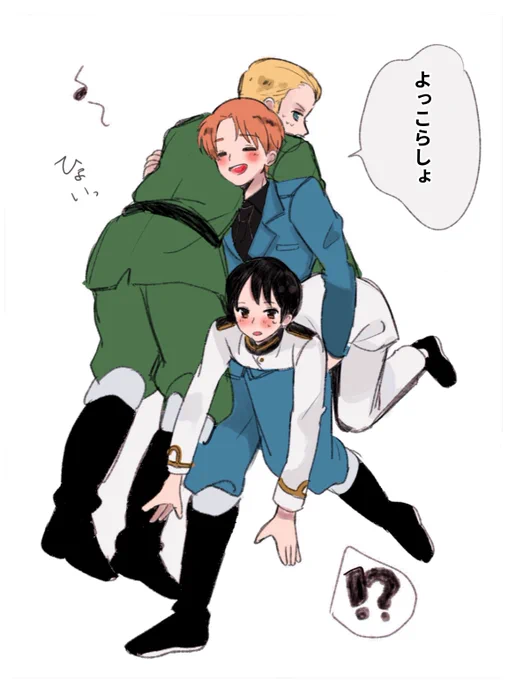#ヘタリア
力持ちイタちゃん 