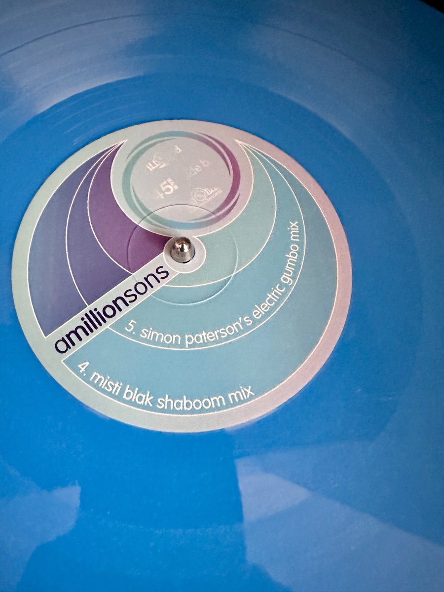 Launching a new project, Electric Gumbo, aiming to celebrate the diversity of talent in the East Midlands, by way of a remix of the reissue of Misti Blu feat. Taka Boom, Chaka Khan and Mark Stevens on blue vinyl x