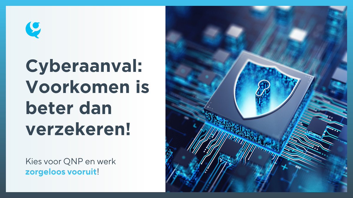 QNPICT's tweet image. 𝗩𝗔𝗡𝗚 𝗔𝗟𝗟𝗘 𝗥𝗜𝗦𝗜𝗖𝗢'𝗦 𝗔𝗙 𝗢𝗣 𝗛𝗘𝗧 𝗚𝗘𝗕𝗜𝗘𝗗 𝗩𝗔𝗡 𝗖𝗬𝗕𝗘𝗥𝗦𝗘𝗖𝗨𝗥𝗜𝗧𝗬🔐
Denk je dat #hackers geen interesse hebben in jouw bedrijf? Neem je #cybersecurity serieus. 
👉 Vraag een adviesgesprek aan! qnp.nl/cybersecurity-…
#ICTsystemen #cyberaanval
