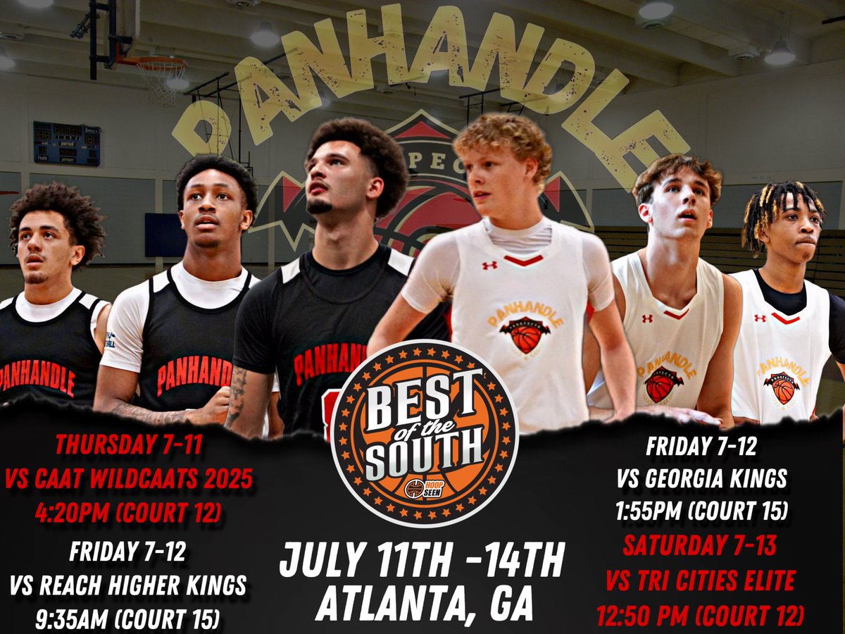 I will be playing at the <a href="/hoopseen/">HoopSeen</a> Best of the South this weekend with <a href="/PanhandleP1/">Panhandle Prospects 🏀🏀</a>