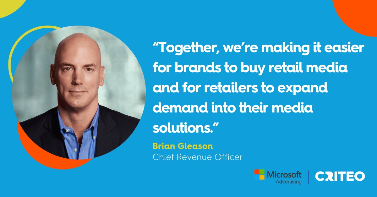 We've joined forces with <a href="/MSFTAdvertising/">Microsoft Advertising</a> to help address fragmentation in the evolving #RetailMedia landscape. Learn more: bit.ly/3xRizjS