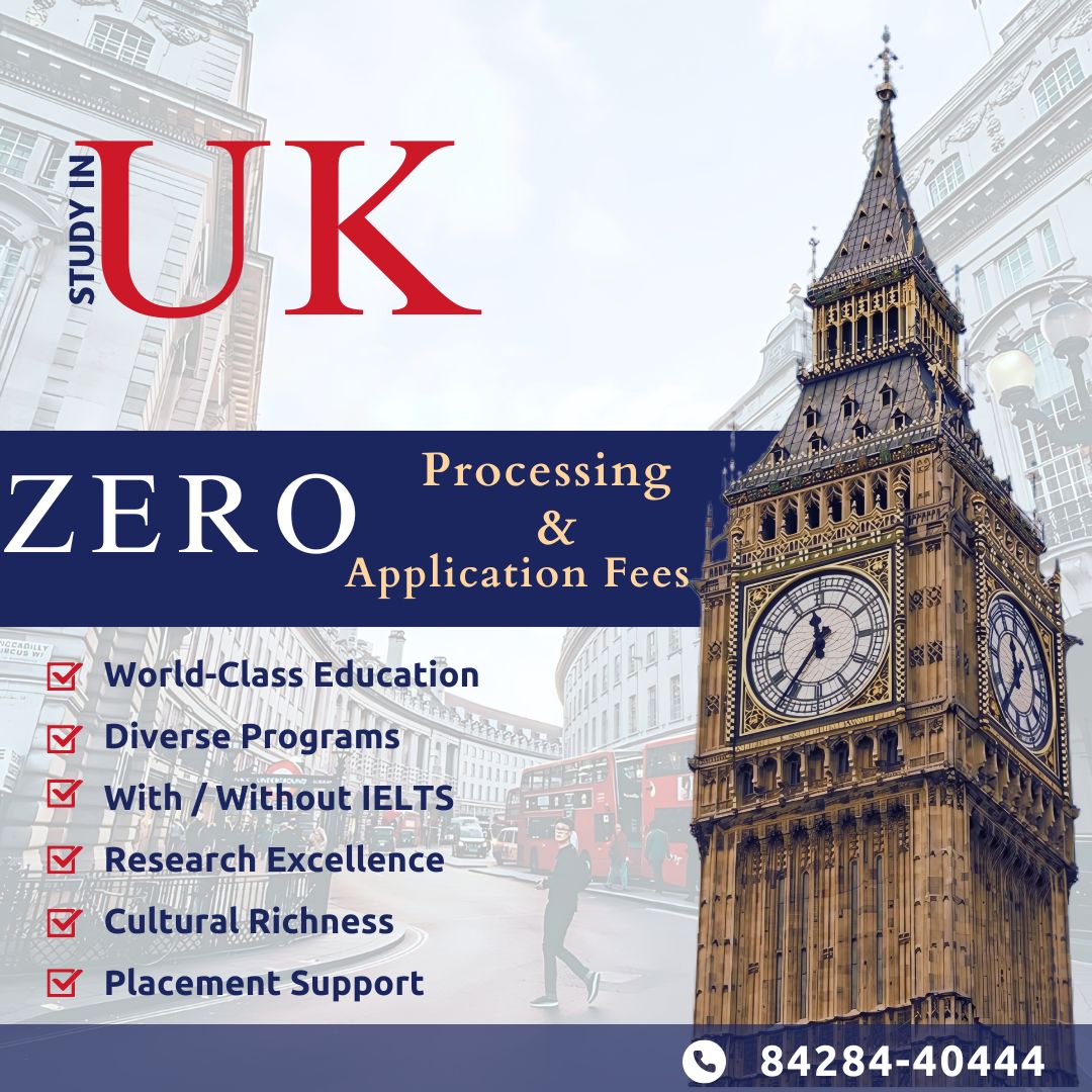 abroadedu333's tweet photo. Study in UK 🇬🇧
Zero Processing and Application Fee🙅🏻‍♀️
+ Placement Support
For more info 👇🏻
Contact us : 8428440444
#studyinuk #uk #zeroprocessingfees #zeroapplicationfees https://t.co/RoOxME2fmZ